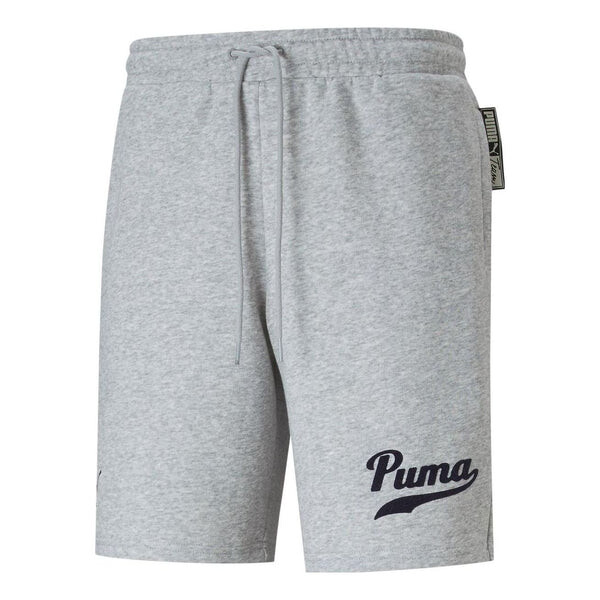

Шорты essential sweat shorts 'grey' Puma, серый