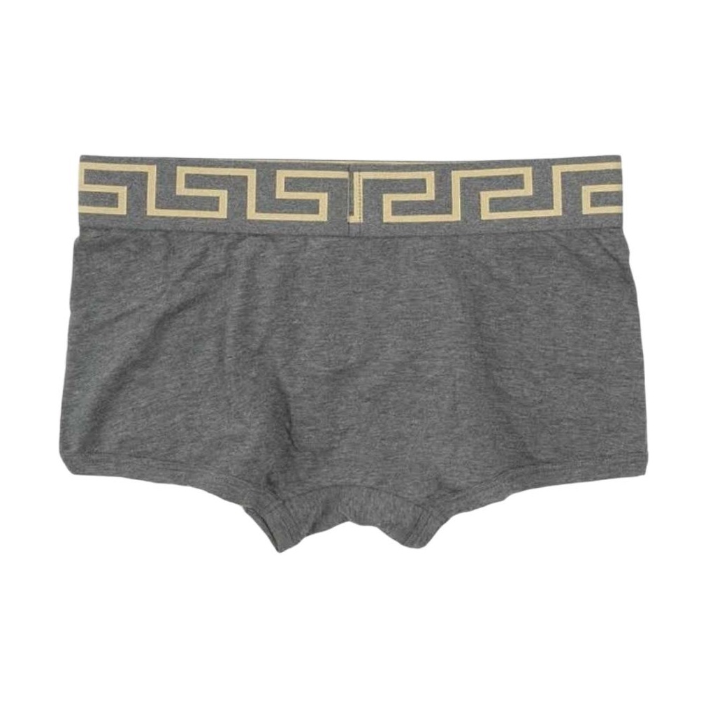 

Греческие боксеры с каймой Greca Border VERSACE, серый