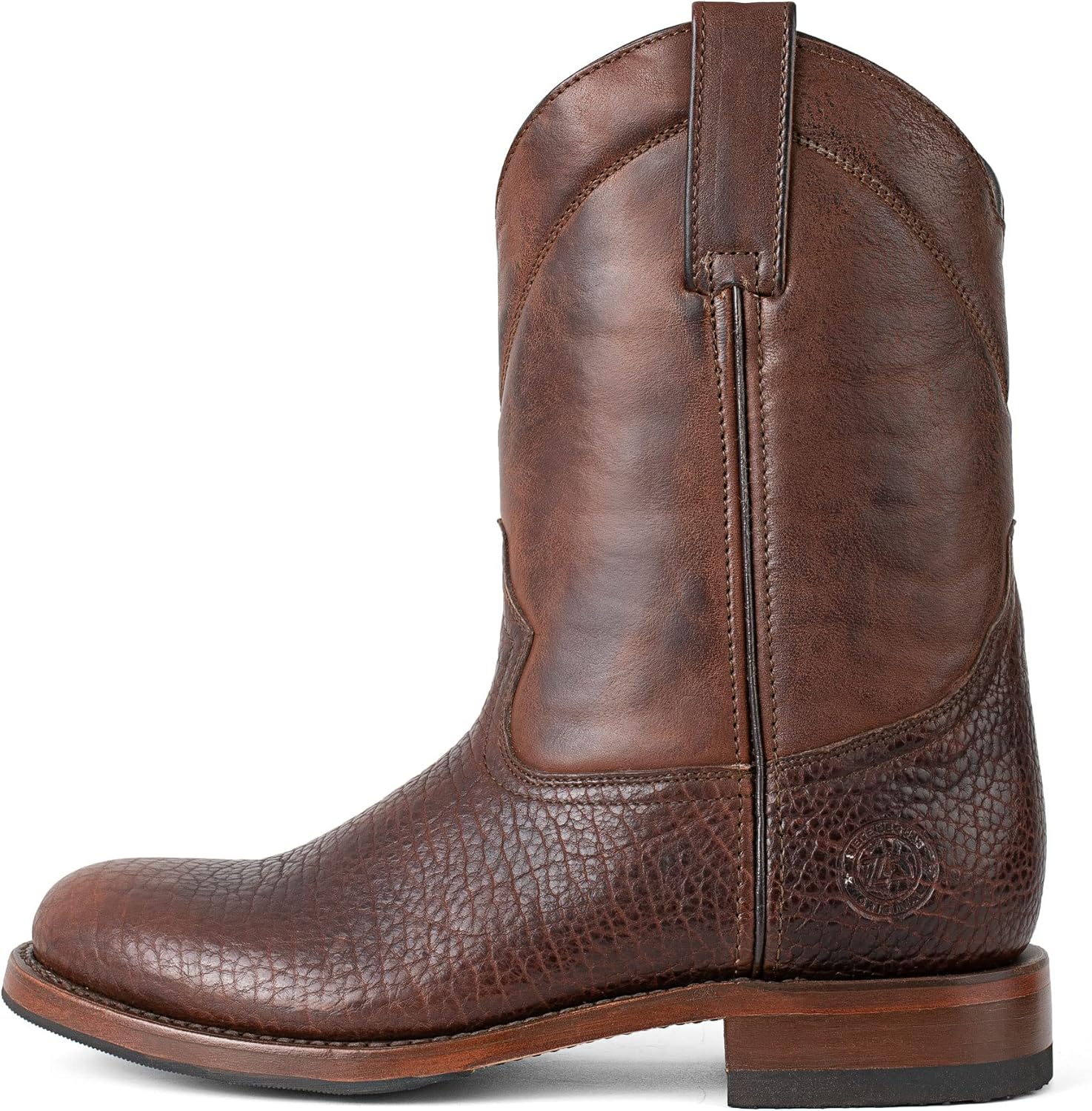 

Мужские сапоги Roper из американского бизона, стиль 1000 7L Siete Leguas, коричневый