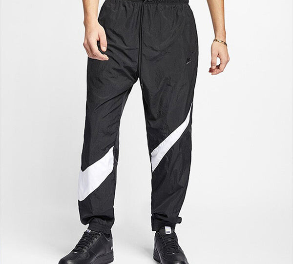 Спортивные штаны Nike AS Men's Nike Sportswear HBR Pant WVN STMT Black, черный — фото 3