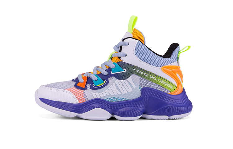 

Детские баскетбольные кроссовки Kids 361°KIDS, фиолетовый оранжевый