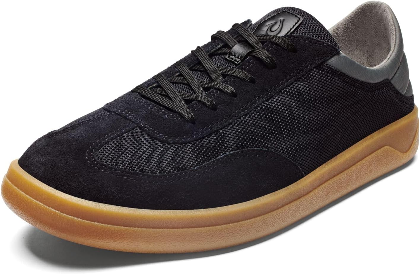 

Мужские повседневные кроссовки OLUKAI Punini, классическая шнуровка и контурная стелька, комфортная посадка и резиновые подошвы с хорошим сцеплением с поверхностью, прочные и поддерживающие, черный