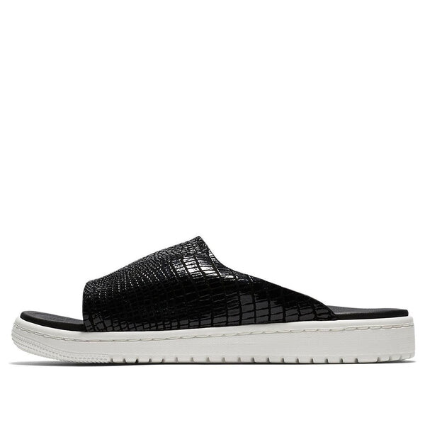 Тапочки modero 1 'black' Air Jordan, черный