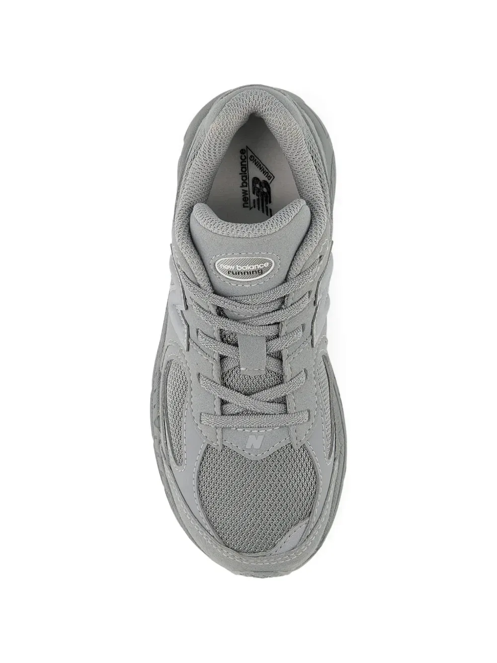 Кроссовки 2002 Bungee Lace New Balance Kids, серый — фото 4