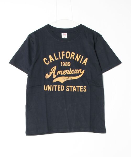 

Футболка хлопковая с коротким рукавом ACE USA, темно-синий