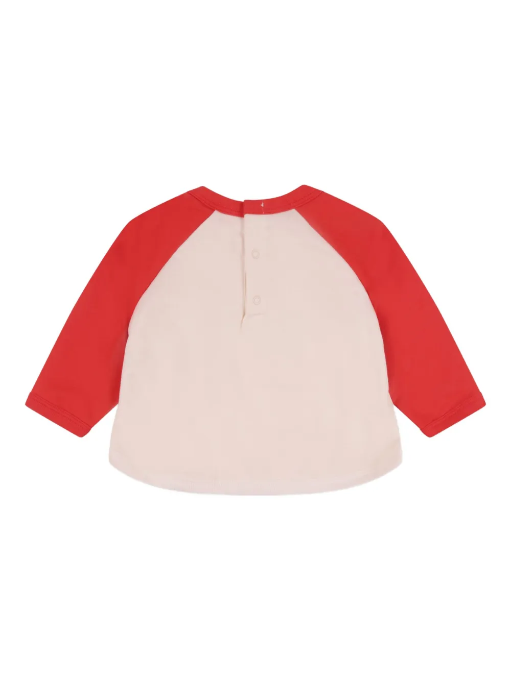 Топ из органического хлопка с рукавами реглан Petit Bateau, нейтральный — фото 2
