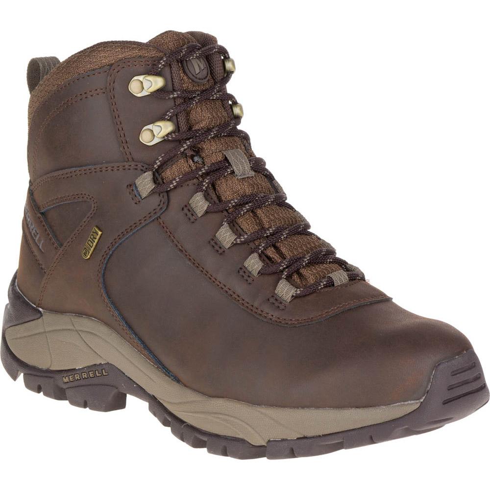 

Ботинки Merrell Vego Mid Leather WP Hiking, коричневый