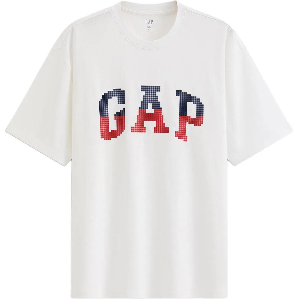 Футболка хлопковая GAP желтая — фото 4