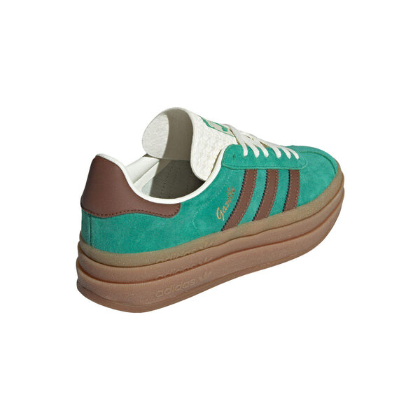 Кроссовки gazelle bold 'green brown' Adidas, зеленый — фото 4