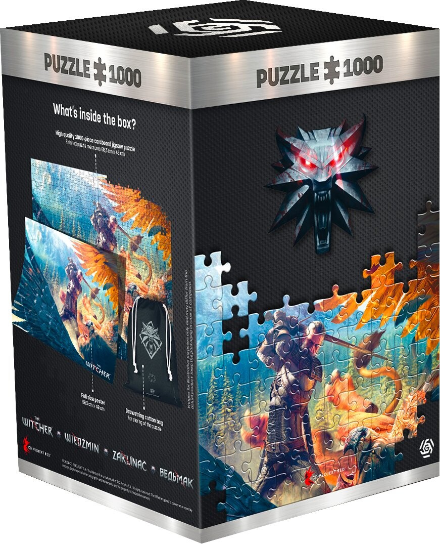 

Good Loot, пазл, The Witcher: Griffin Fight, 1000 шт.