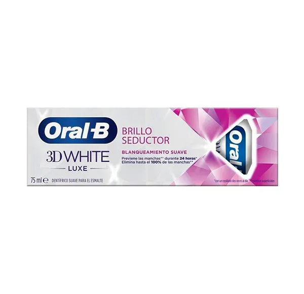 

3D White Luxe Отбеливающая зубная паста Brillo Seductor Oral B