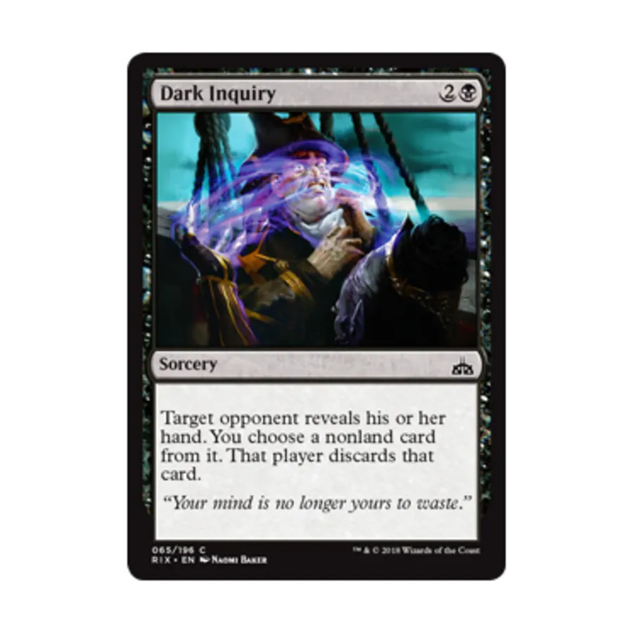 

CCG Темное расследование (С), MTG - Rivals of Ixalan