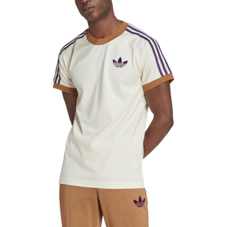 Футболка Adicolor Heritage Now Vintage Cali кремово-белая Adidas Originals, слоновая кость — фото 2
