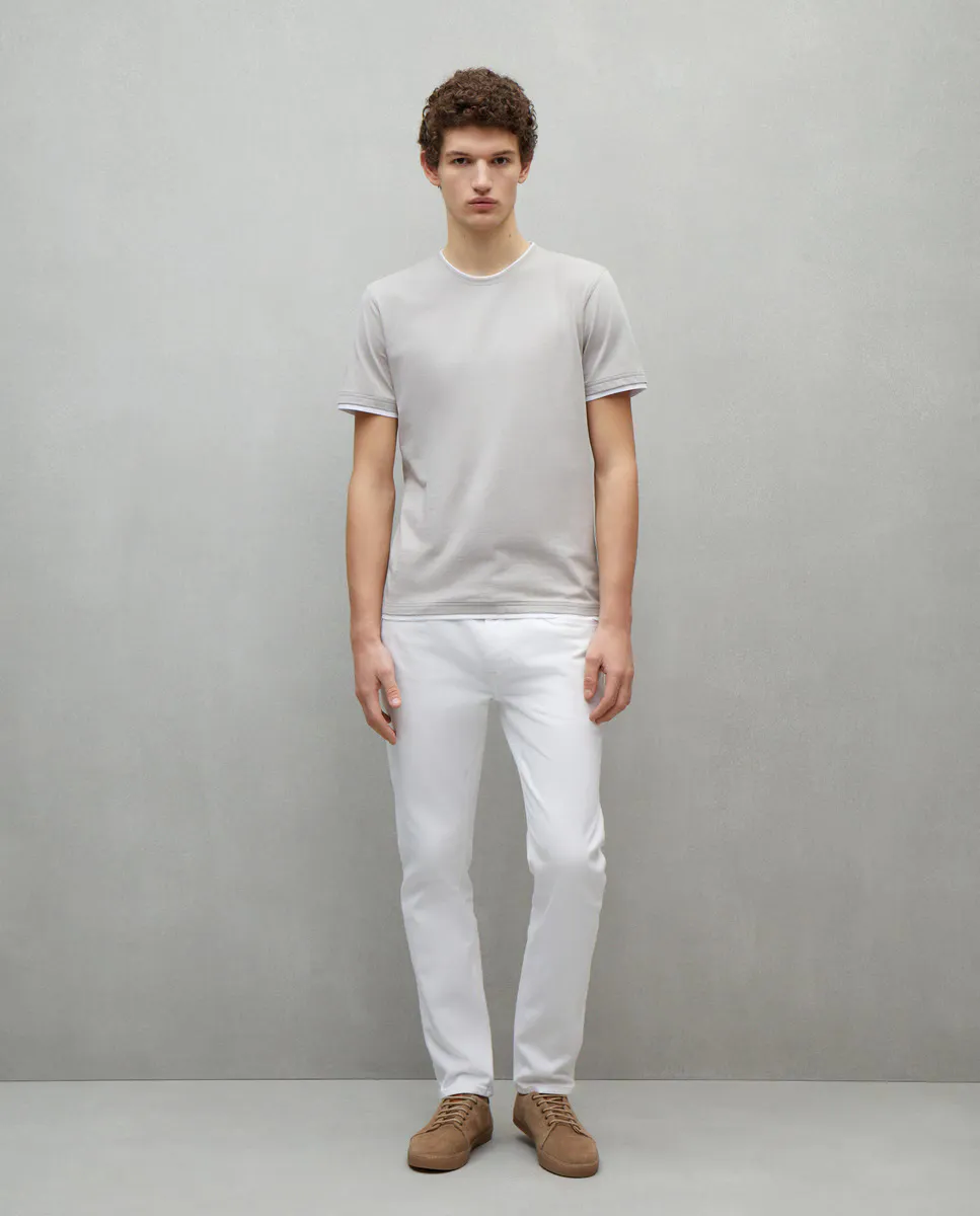 

Мужские узкие джинсы стрейч Easy Wear, белый