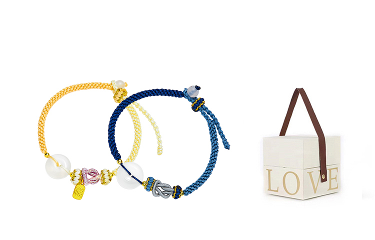 

Asia Star Унисекс браслет из белого агата