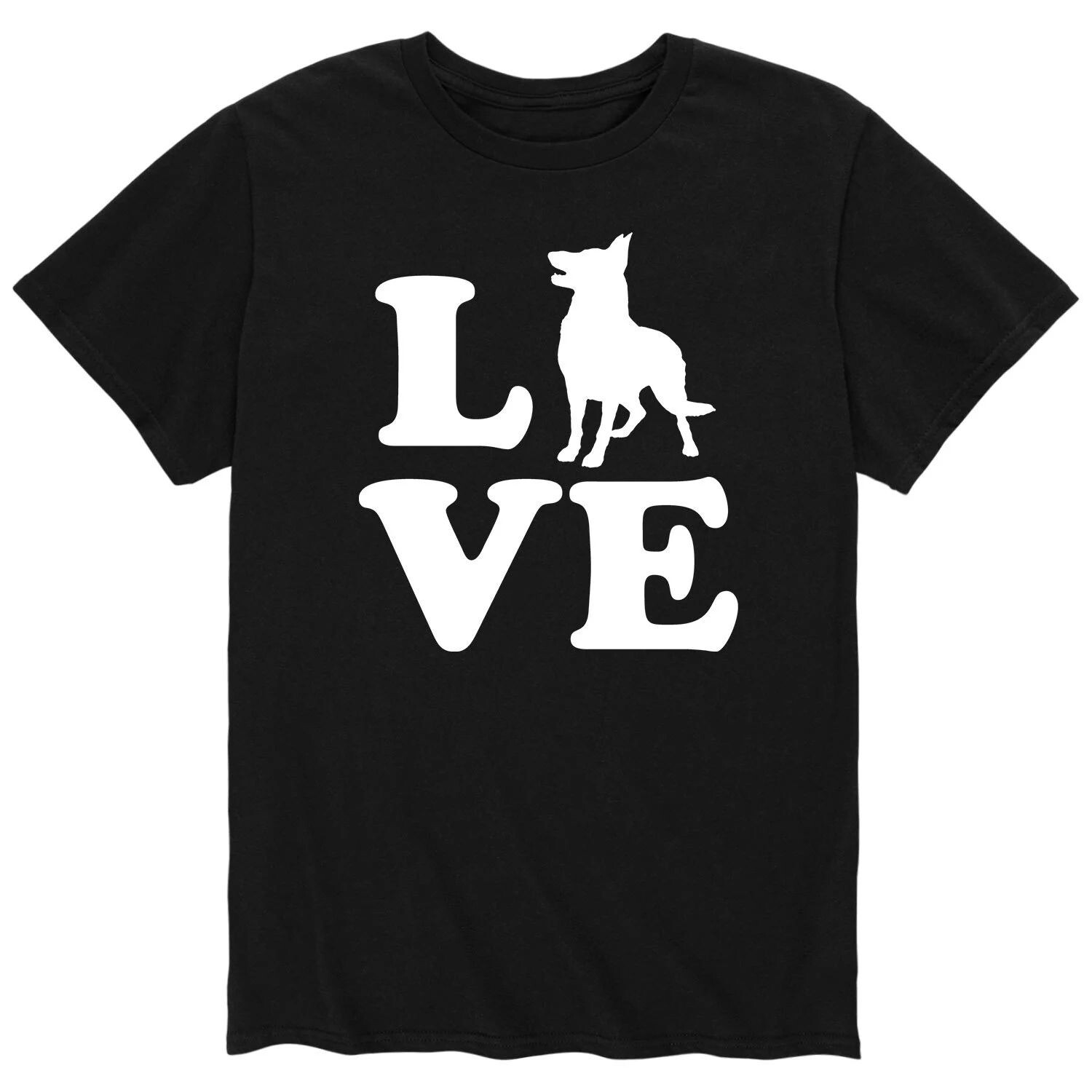 

Мужская футболка Love с немецкой овчаркой Licensed Character