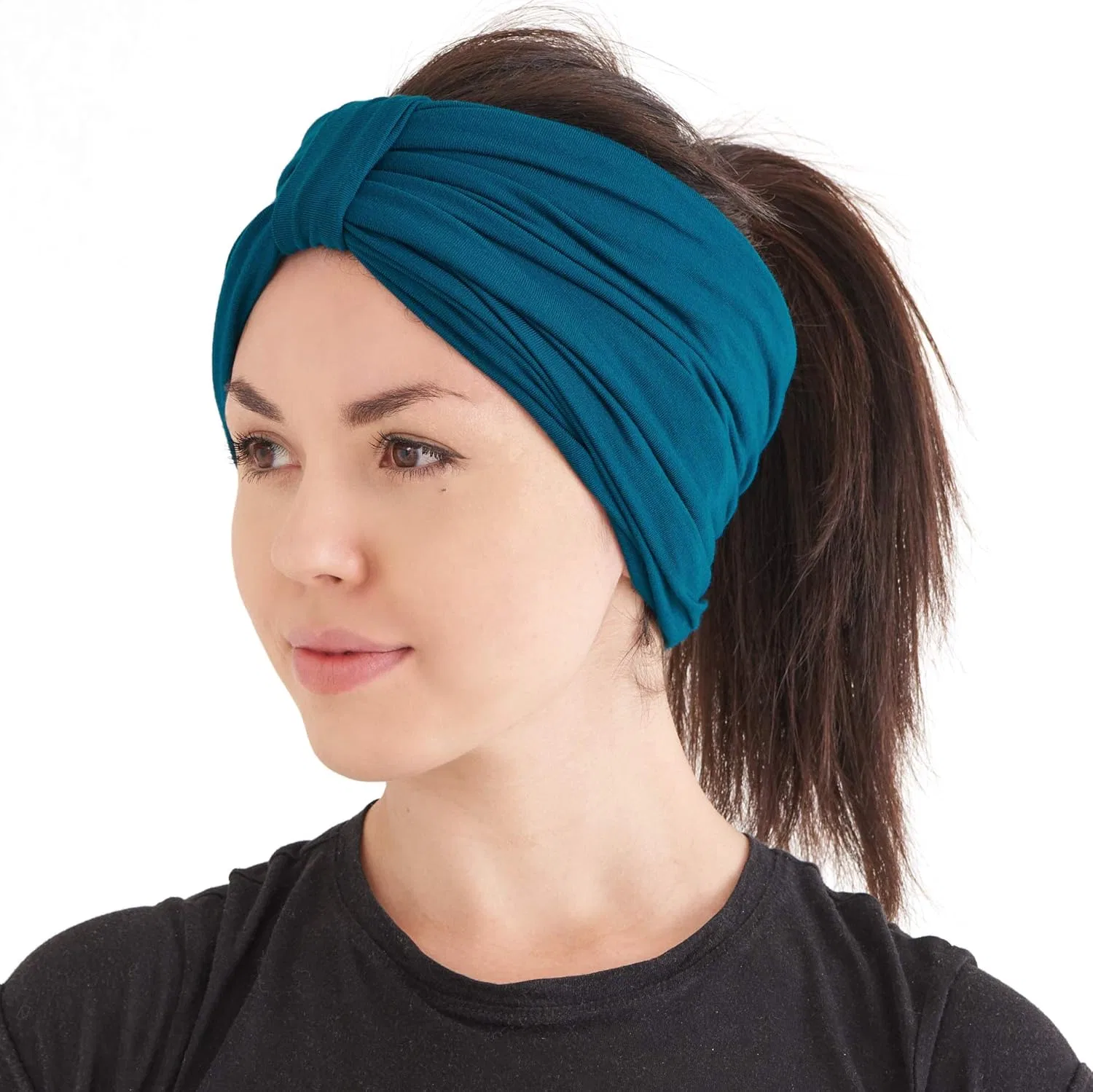 Женская повязка-тюрбан CHARM 2 в 1 Charm, Blue Green