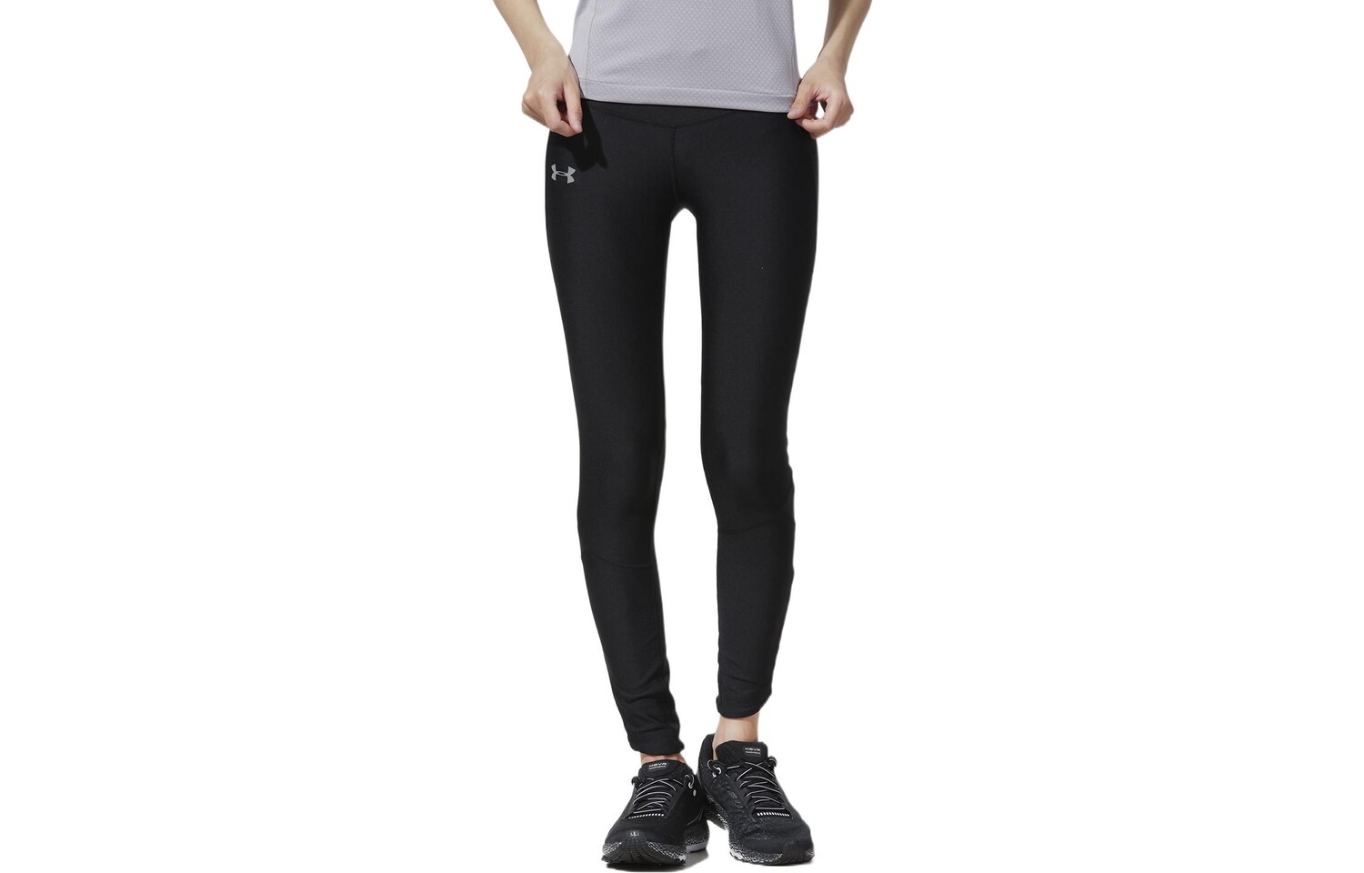 

Женские трикотажные спортивные штаны Under Armour, цвет Black