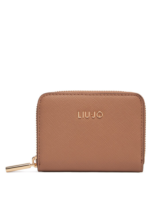 

Маленький женский кошелек S Zip Around AA5169 E0087 Liu Jo, коричневый
