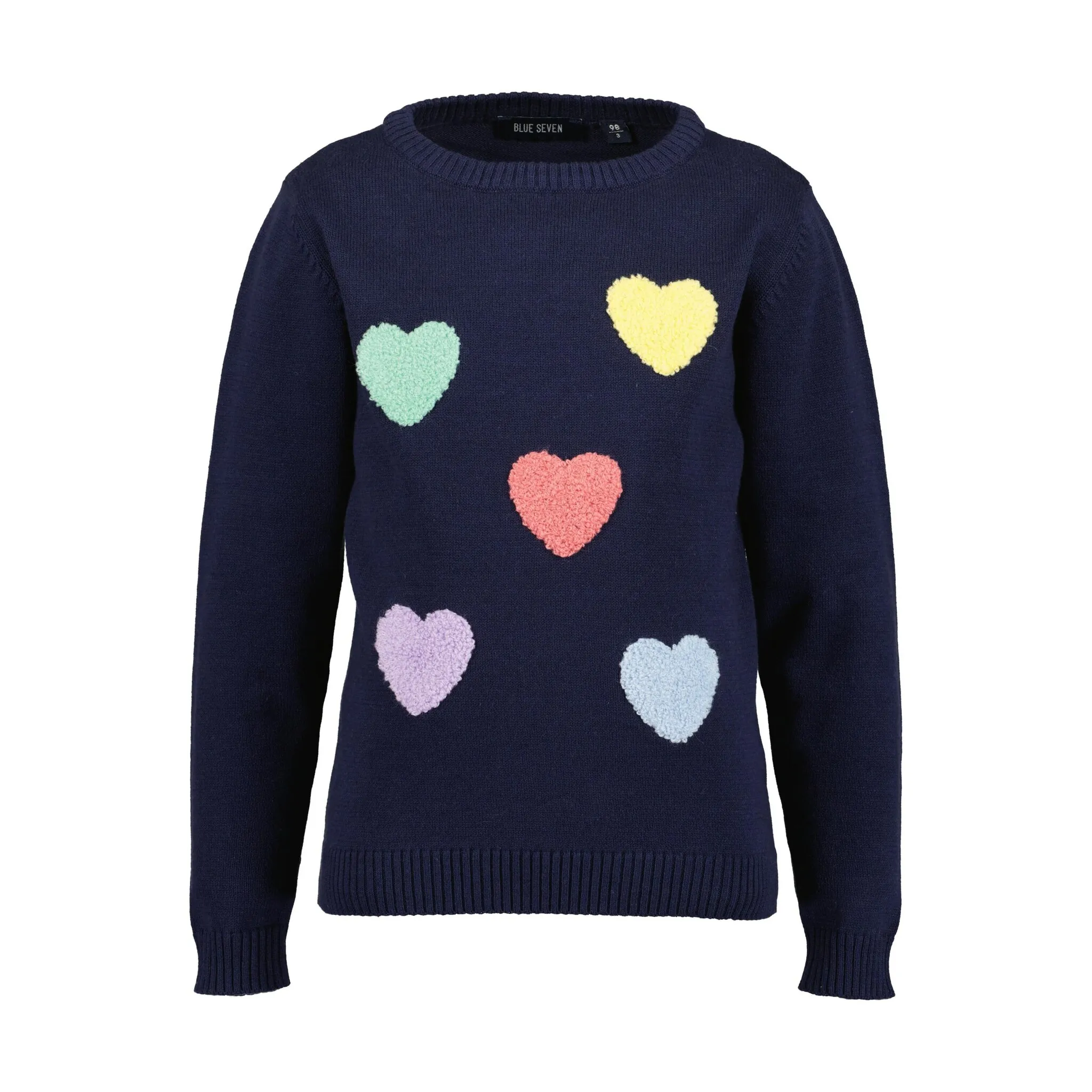 

Вязаный свитер Blue Seven «Blue Seven Pullover HAPPY», цвет 564 - ULTRAMARIN