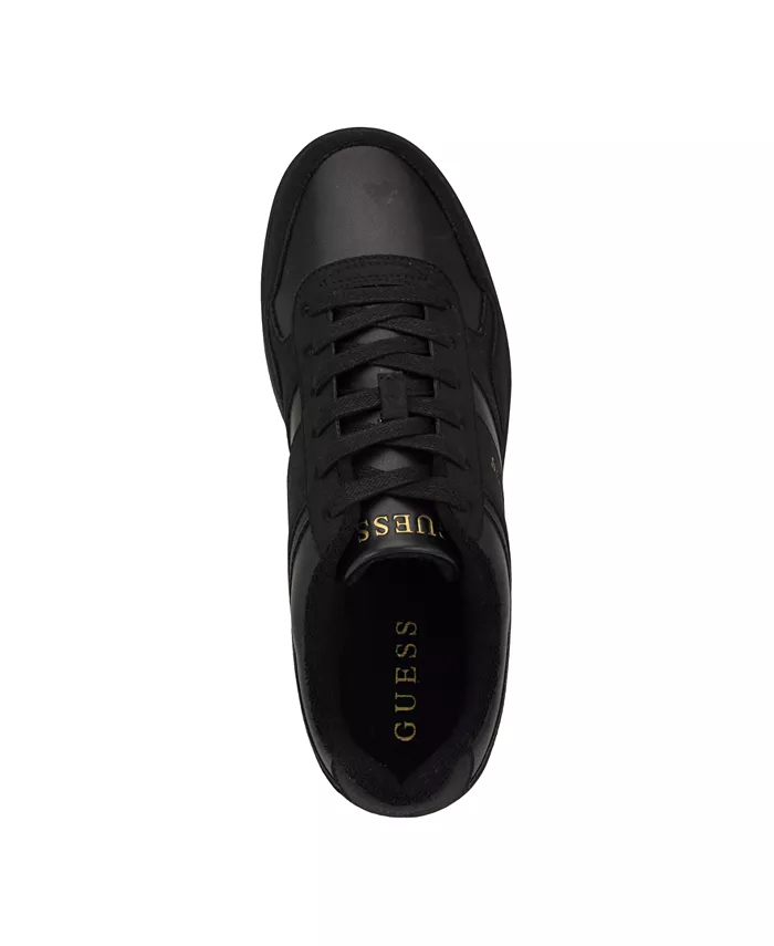 Мужские модные кроссовки Teylar Low Top на шнуровке GUESS, черный — фото 4