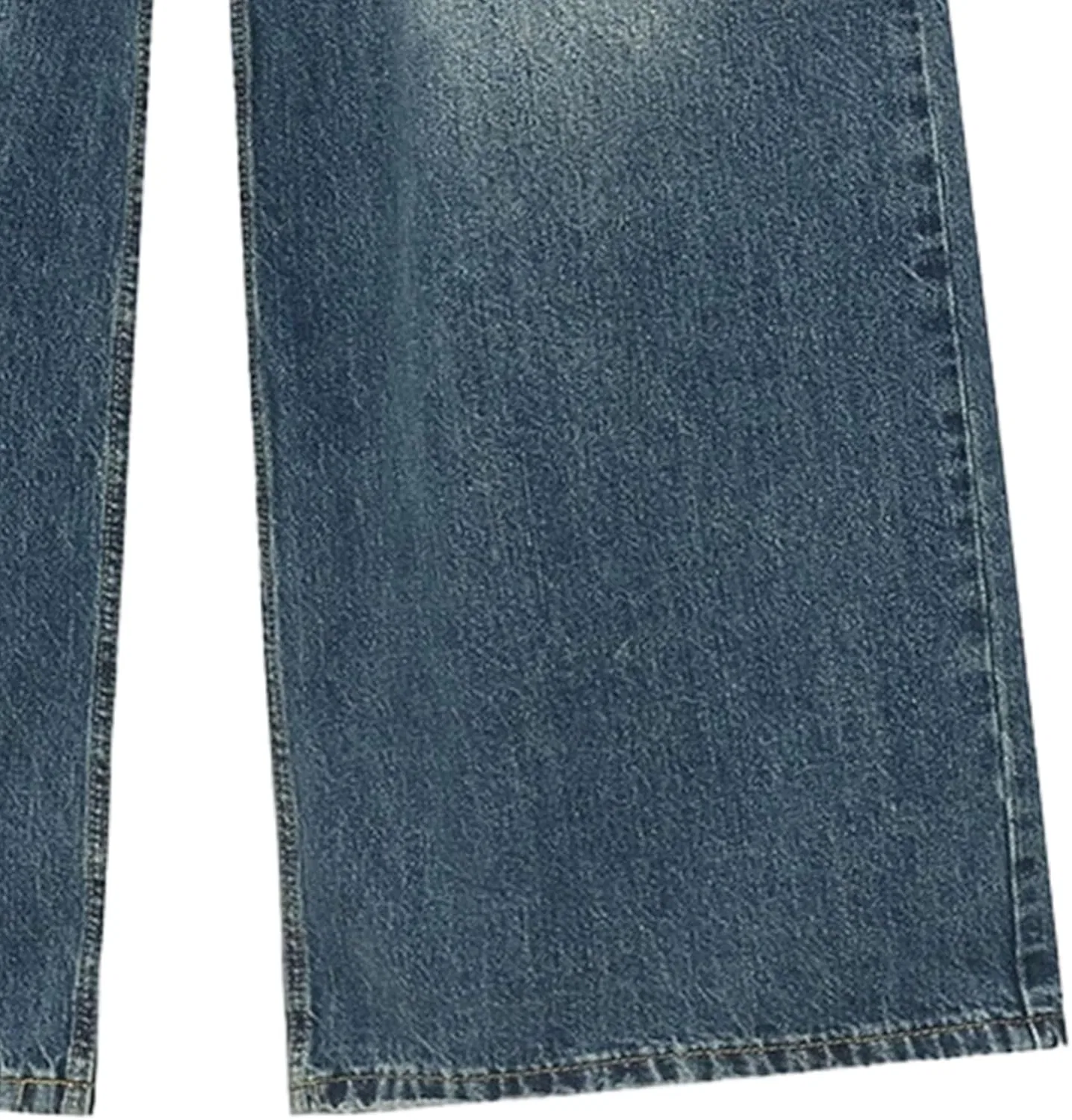 Джинсы свободные High Street Casual, Blue 11 — фото 4