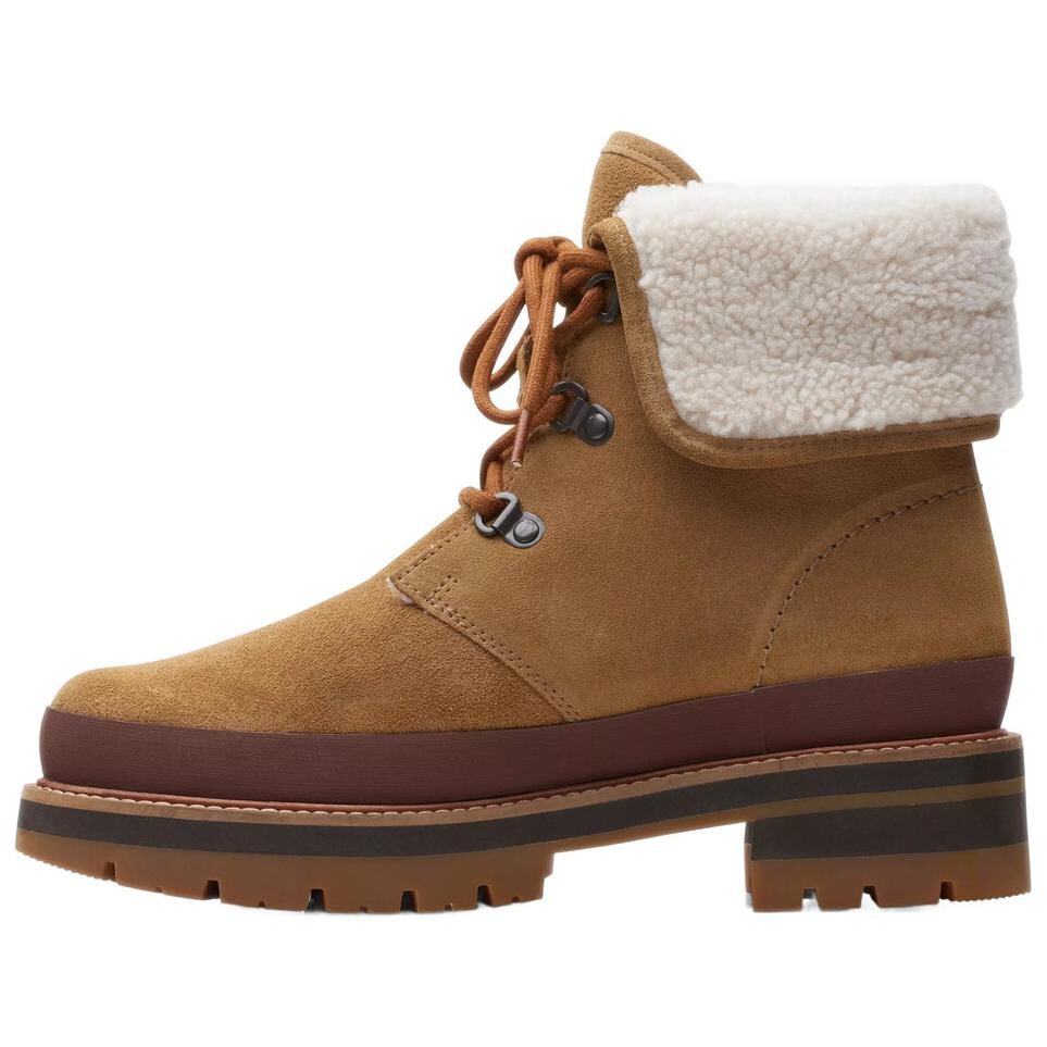 

Ботинки для активного отдыха женские коричневые Clarks