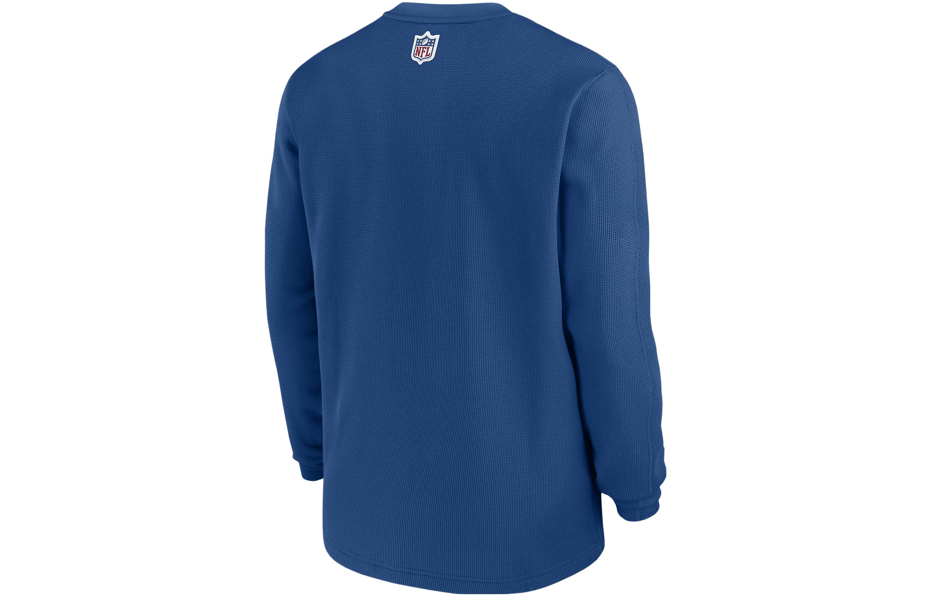 Футболка с длинным рукавом Indianapolis Colts Alt Legend Small Logo мужская Dri FIT NFL Nike, синяя — фото 3