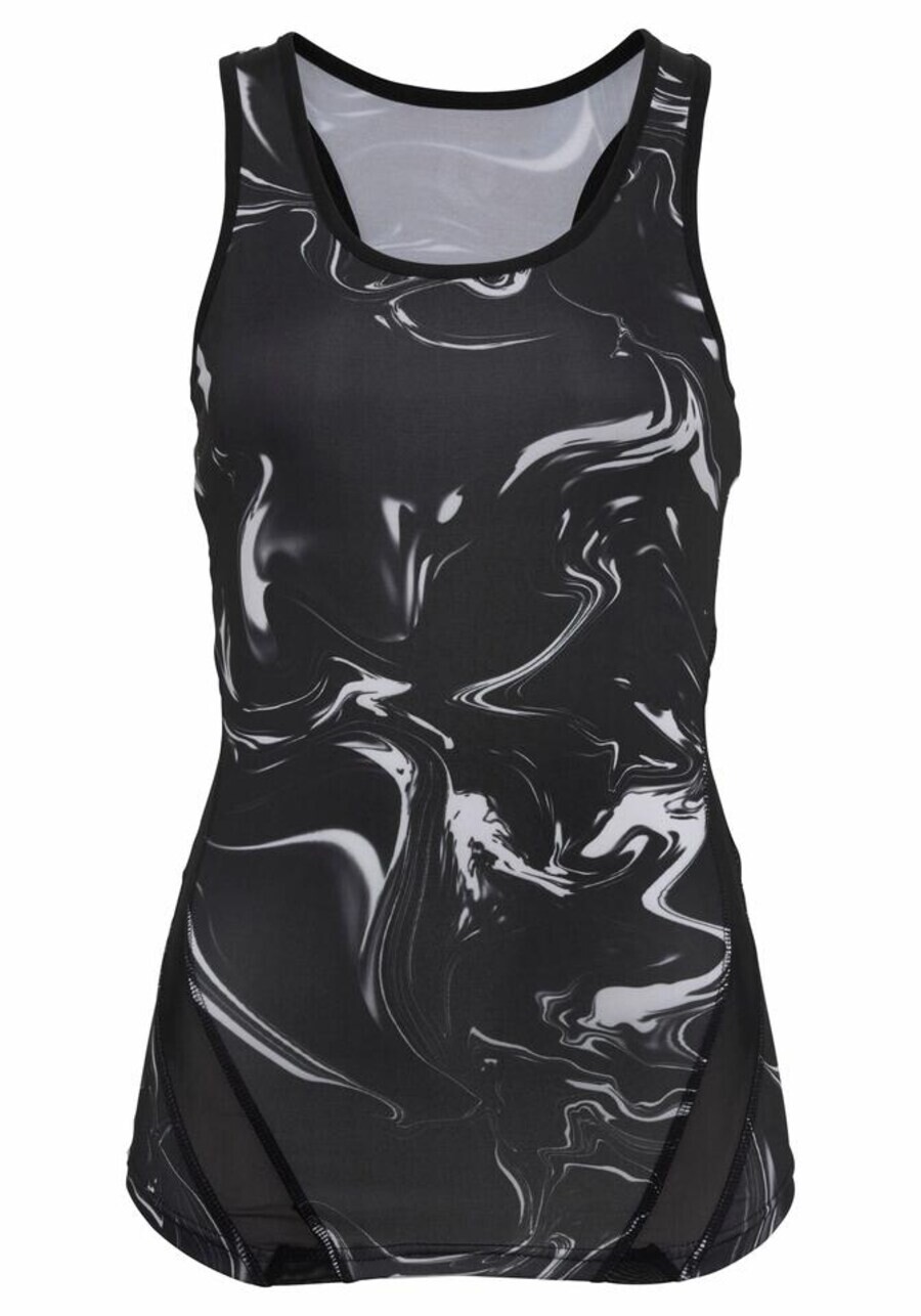 

Спортивный топ Lascana Active, черный