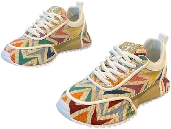 

Мужские повседневные кроссовки на шнуровке, удобные, нескользящие, дышащие с тканевым верхом для ходьбы и вождения, на все сезоны Azttoztto, Camel