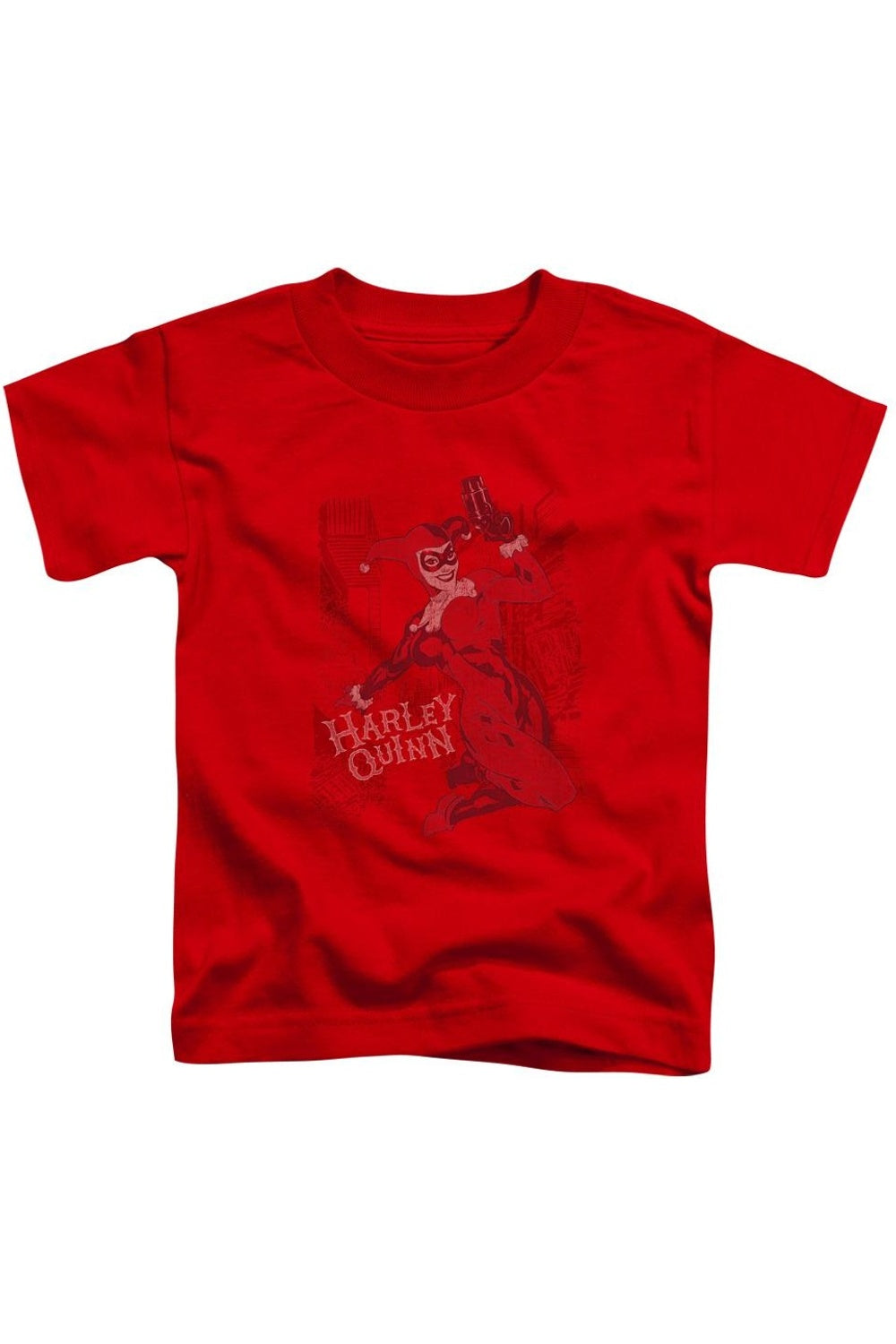 

Футболка с коротким рукавом для детей Batman Harleys Packing Gildan, красный
