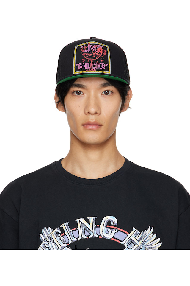 

Кепка «Live rhudes», черный
