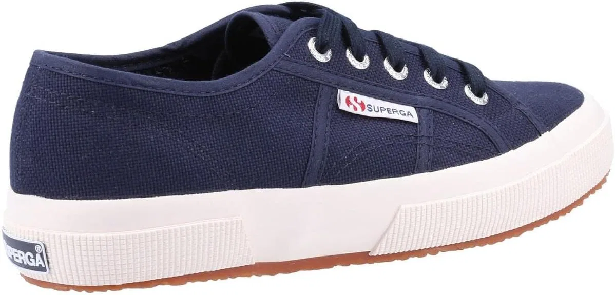 Женские кроссовки Superga 2750 Linu на шнуровке, Blue Navy White F43