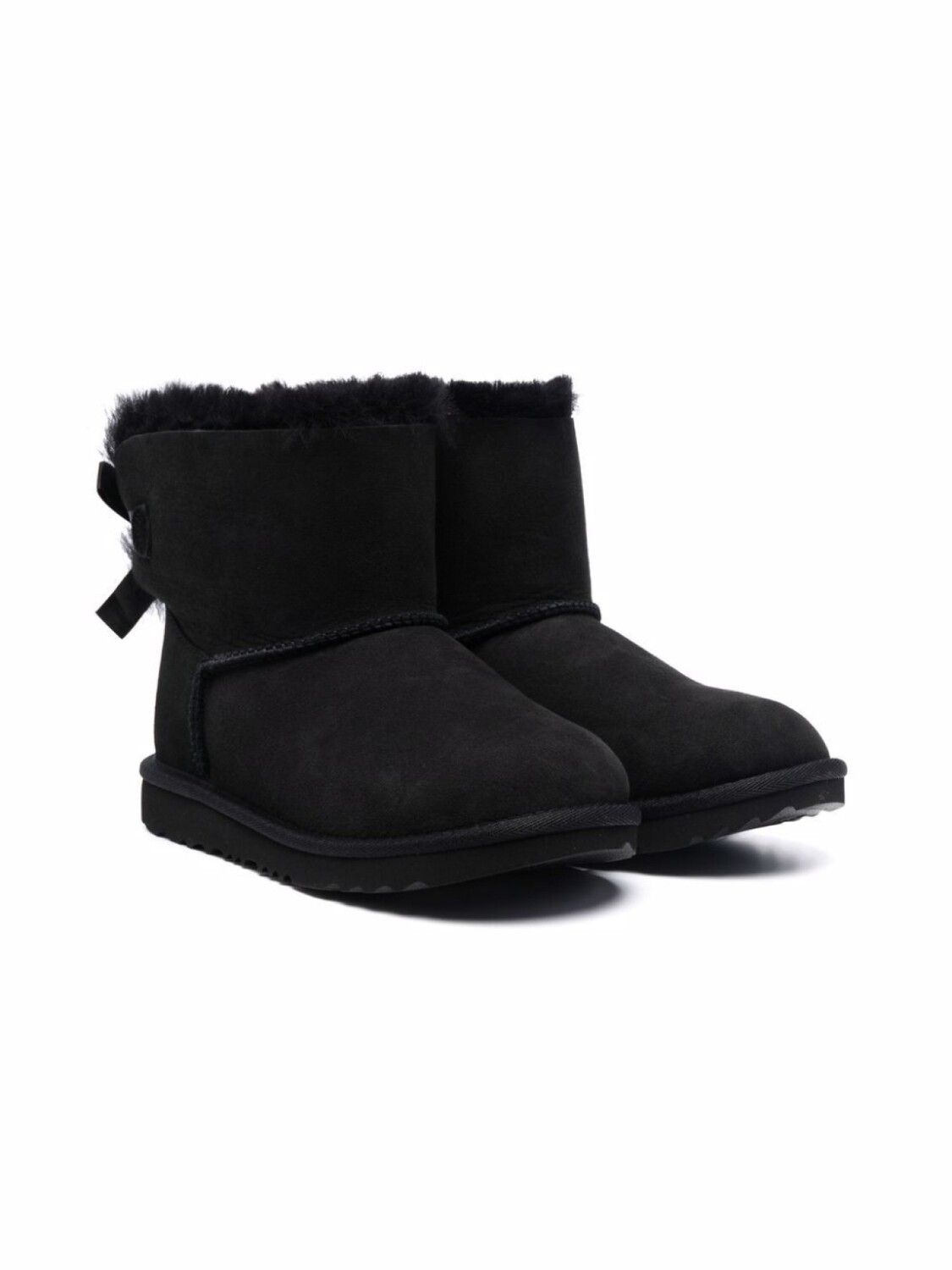 

Угги детские UGG Kids Bailey Bow II на завязках, черный