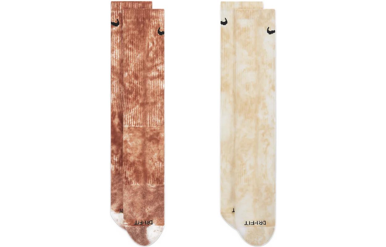 Носки Nike Everyday Plus Tie Dye Sports Socks Unisex 1 2 Pairs Multicolor DM3407-908, разноцветный — фото 2