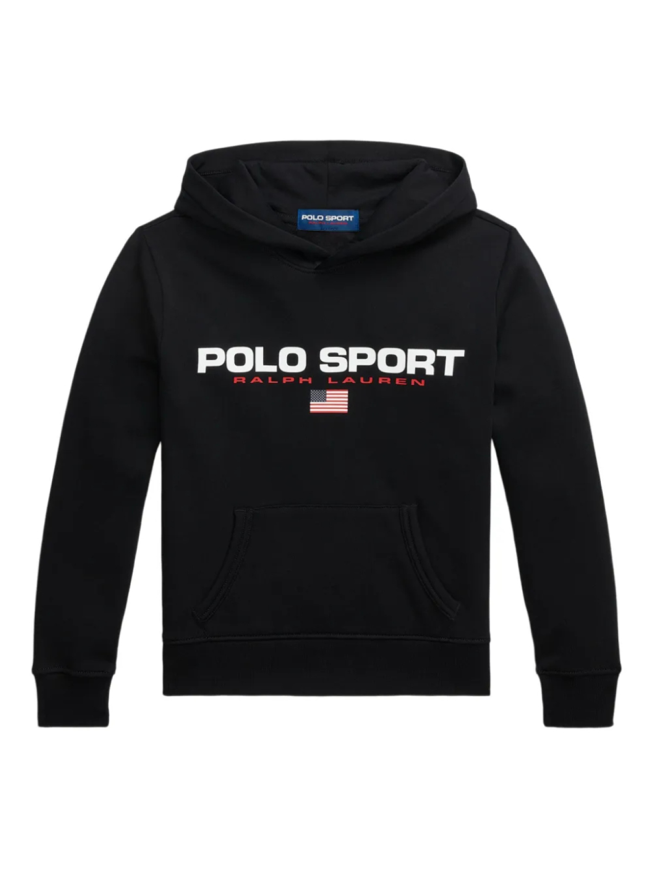 

POLO RALPH LAUREN KIDS худи с логотипом, черный