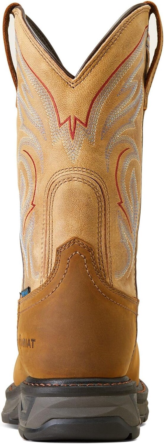 Рабочая обувь водонепроницаемая WorkHog XT Waterproof Carbon Toe Work Boots Ariat, цвет Distressed Brown — фото 4