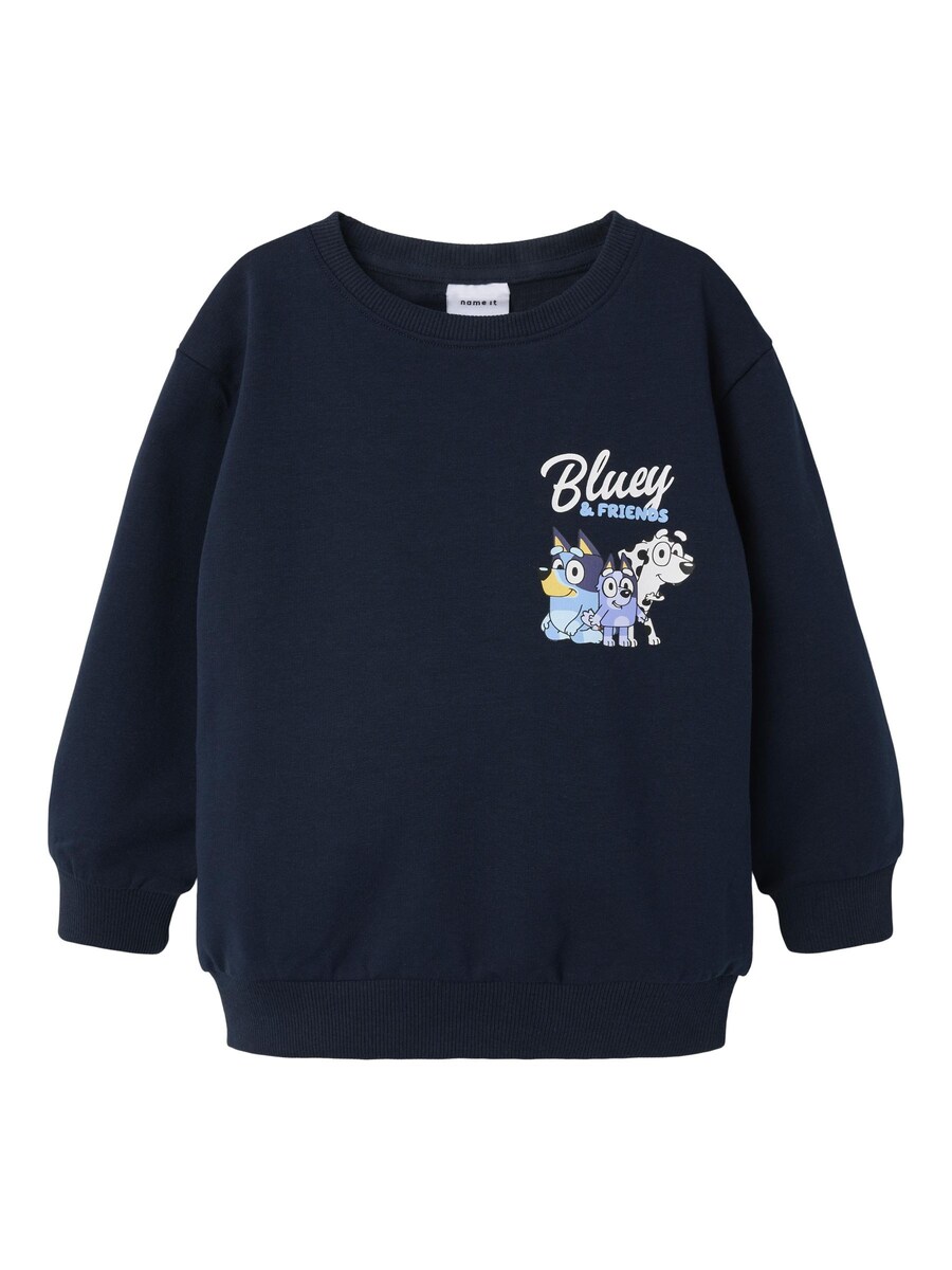 

Толстовка NAME IT Bluey, темно-синий/светло-синий