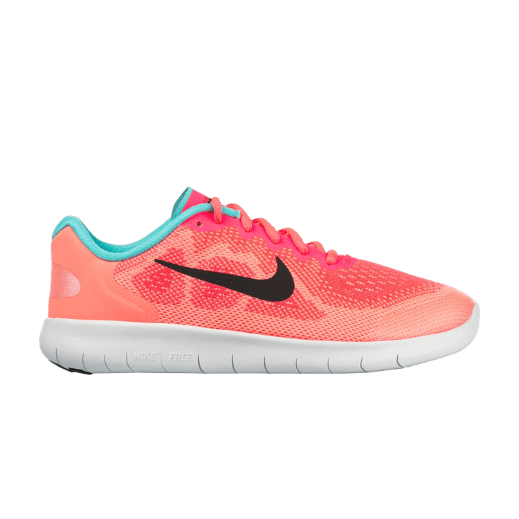 

Кроссовки Nike Free RN 2017 GS 'Racer Pink', розовый