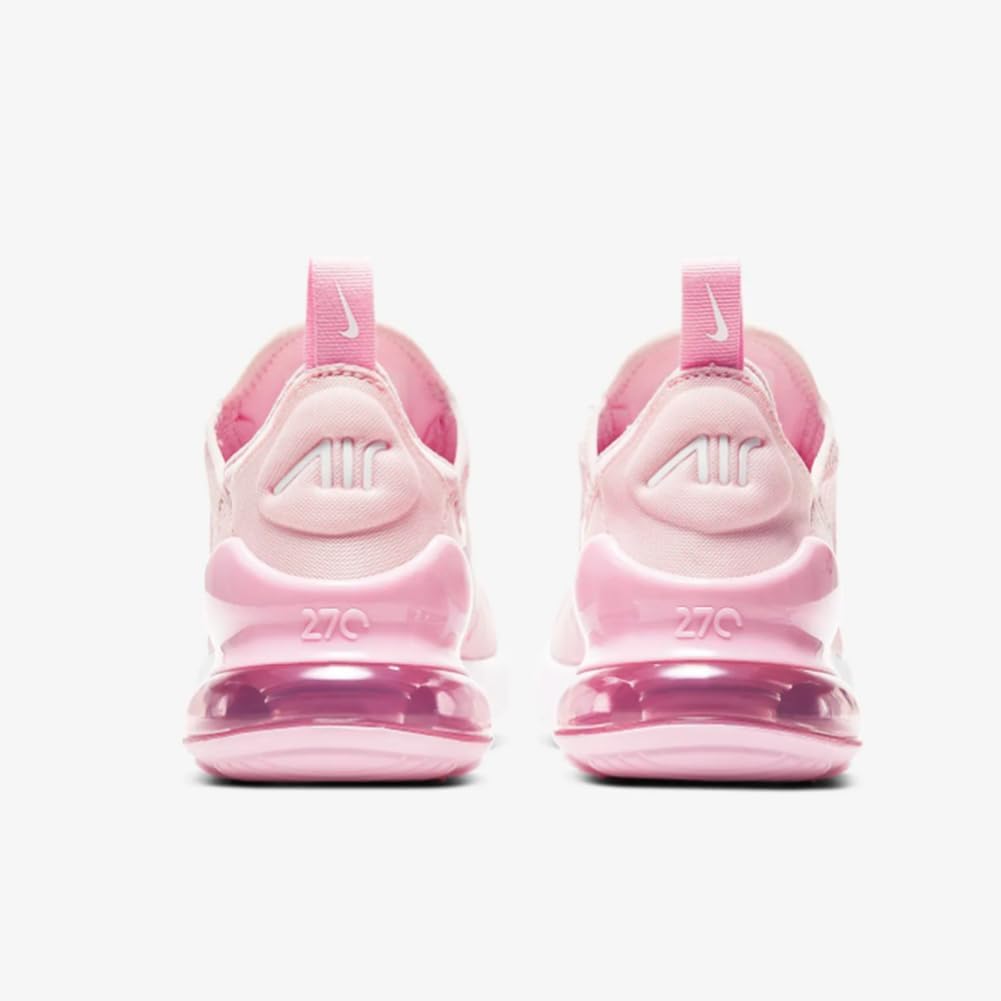 Кроссовки Nike Air Max 270 для детей, белый/розовый/розовый — фото 4