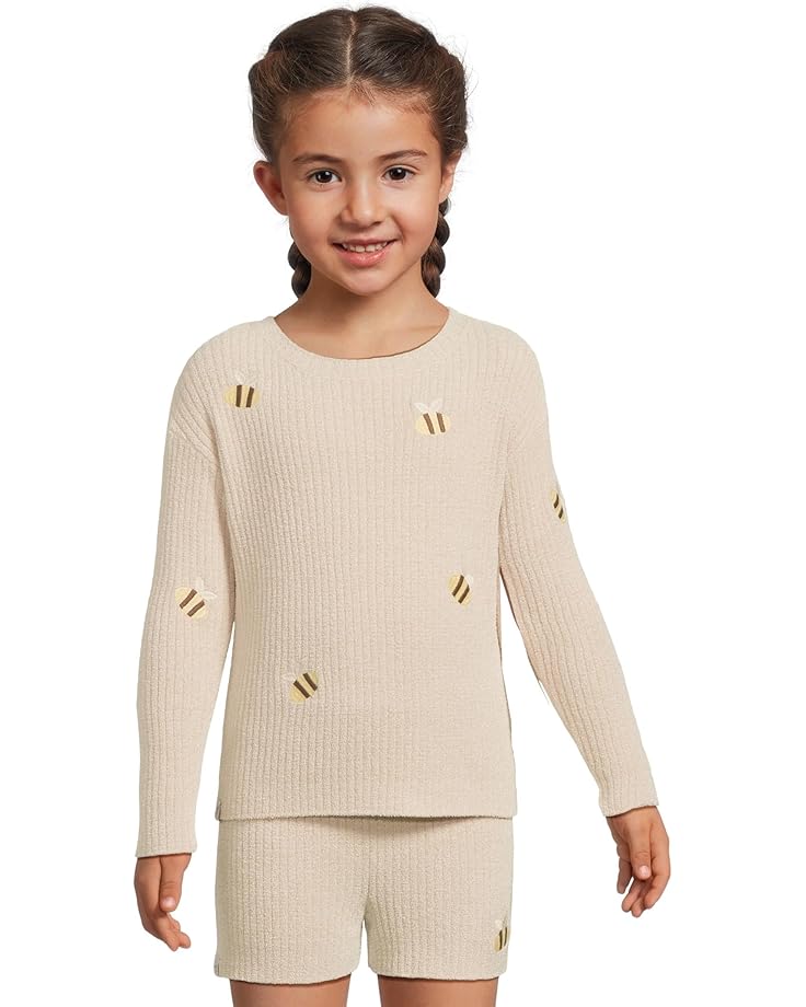 

Шорты Barefoot Dreams Kids Cozychic Ultra Lite Toddler Bee Set(Toddler), цвет Stone