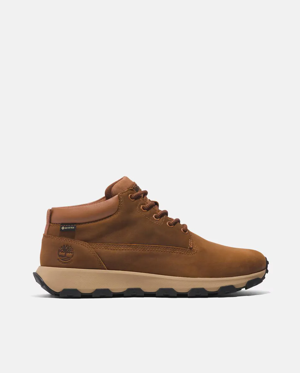 

Светло-коричневые мужские водонепроницаемые высокие кеды Winsor Park Timberland