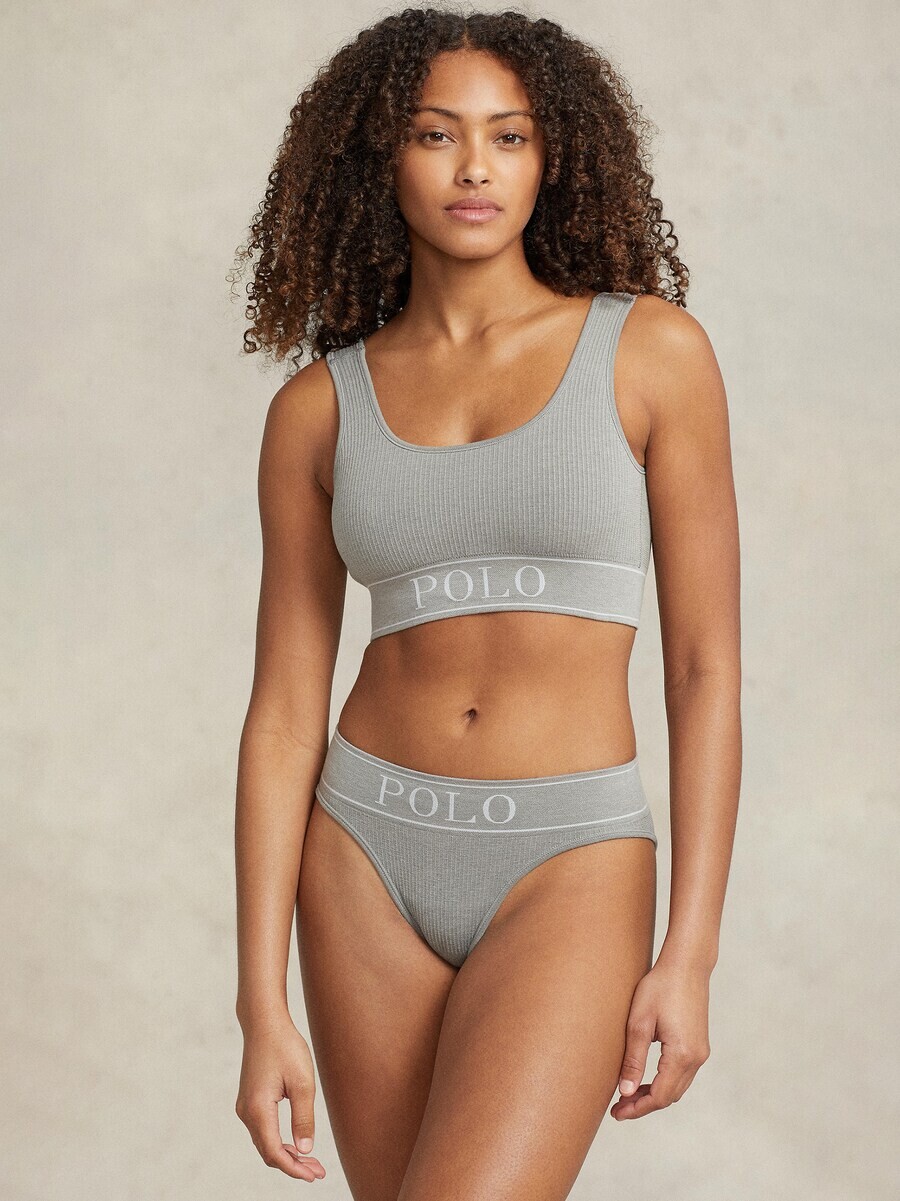 Трусики Polo Ralph Lauren Panty Modern Brief, серый — фото 4