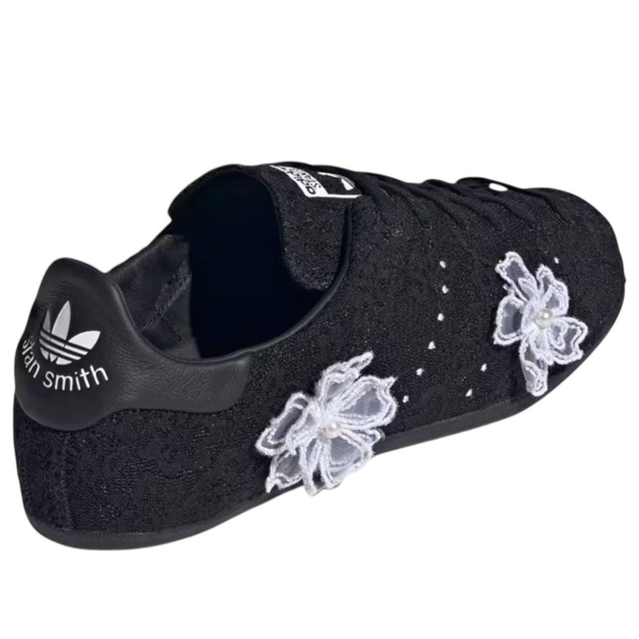 Кроссовки (WMNS) adidas x atmos pink Stan Smith Lo Pro 'Core Black' — фото 2