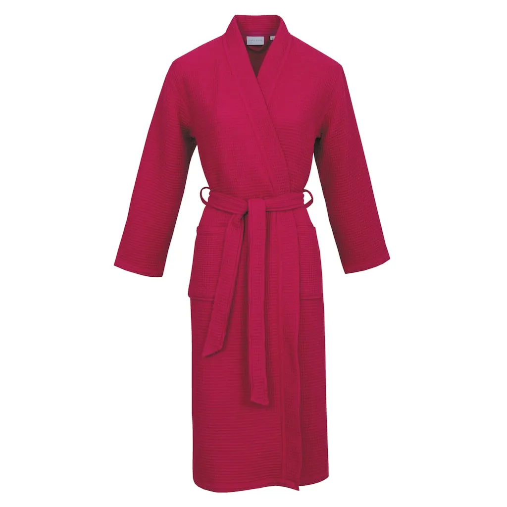 

Унисекс-халат 25100, 1 шт., вафельный пике Carl Ross, розовый