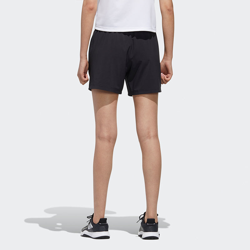 Шорты (WMNS) adidas Mh 1/4 Shorts Sports Running Training Woven Black FT2879 — фото 4