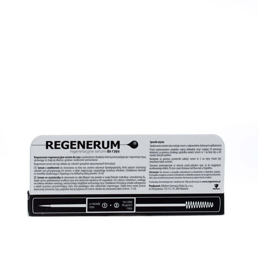 Regenerum, регенерирующая сыворотка для ресниц, 4 мл+7 мл — фото 2