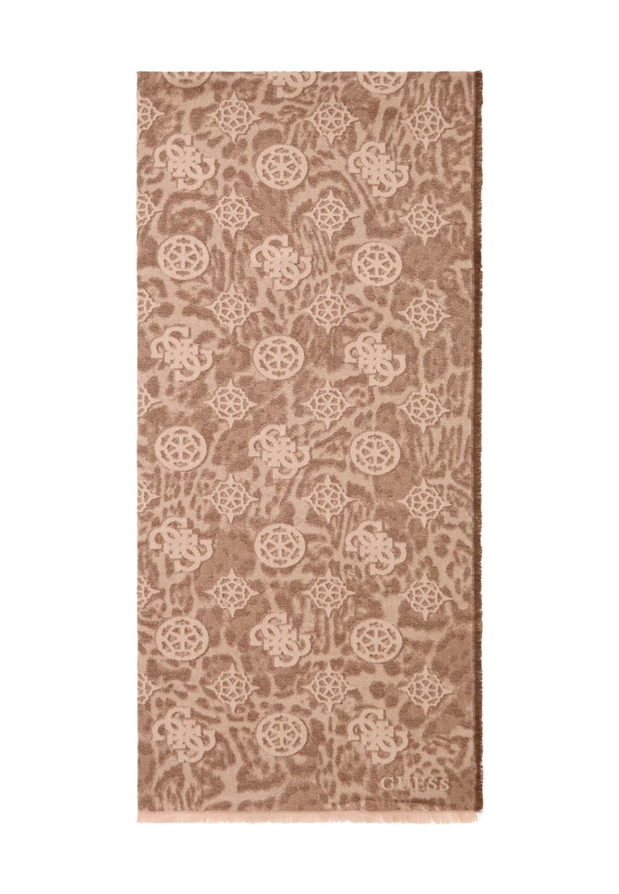 

Шарф Guess 4G LOGO, Mehrfarbig Braun/Brown