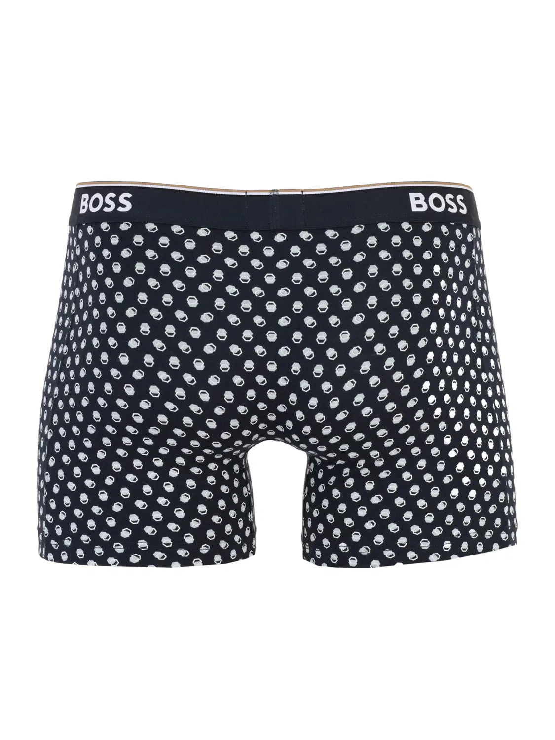 Боксерские шорты Boss Power Des синего цвета — фото 2