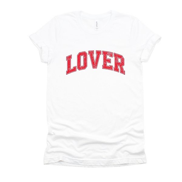 

Футболка Lover varsity arched distressed с коротким рукавом Simply Sage Market, White, Белый, Футболка Lover varsity arched distressed с коротким рукавом Simply Sage Market, White